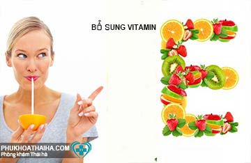 Bổ sung vitamin E