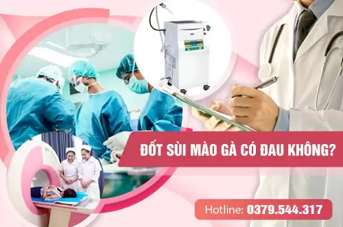 Giải đáp câu hỏi đốt sùi mào gà có đau không?