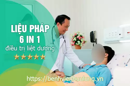 Liệu pháp 6 trong 1 điều trị bệnh liệt dương hiệu quả chi phí thấp