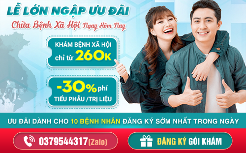 Đăng ký gói khám ưu đãi khám và xét nghiệm bệnh xã hội